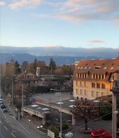 Studio Cosy Avec Vue Panoramique Genf